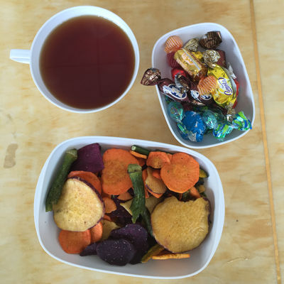 kopen Gezonde Voedsel Knapperige Droge Vruchten en Groenten Gemengde Snacks Fried Sweet Potato Chips online manufacture