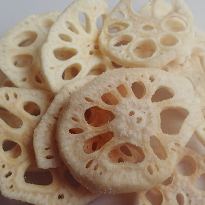 kopen De in het groot Spaanders van Fried Snacks Dried Lotus Root van Peulvruchtensnacks Vacuüm online manufacture