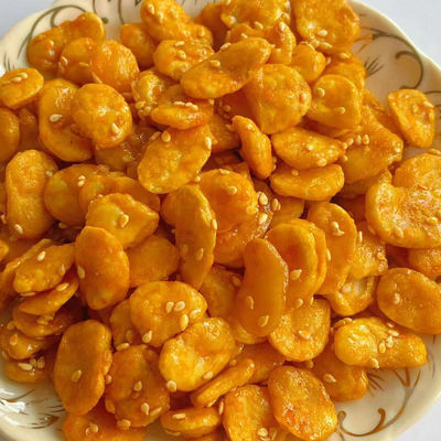 kopen De Gelukkige Snack Fava Beans Sliced Broad Beans Edamame van het sesamaroma online manufacture