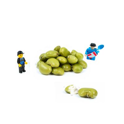 kopen OEM van de Sojabonenedamame van Bean Snacks Roasted Salted Green van het Halalcertificaat online manufacture