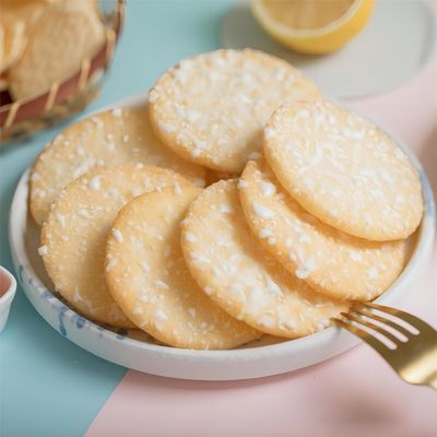 kopen Voldoen aan uw verlangens: Sauregeurde gebakken gepofte rijstkoeken Knapperig graan snack online manufacture