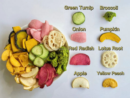 Goede prijs Hete Vacuüm Natuurlijke Ontwaterde de Broccoli Groothandelsprijzen Fried Broccoli Chips van Verkoop Peulvruchten online