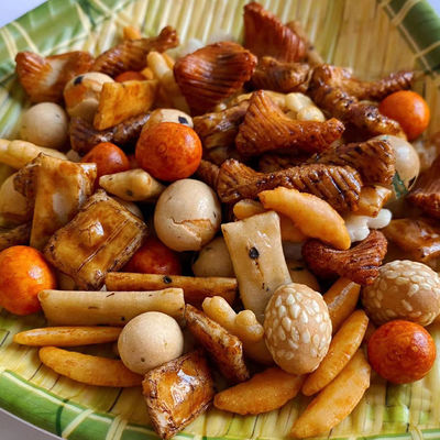 Goede prijs Van de de Cracker de Snacks Gemengde Pinda van de Bakselrijst de Douanedienst op hoge temperatuur online