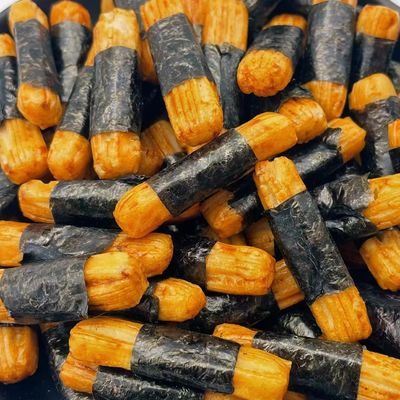 Goede prijs De knapperige van de het Zeewierrijst van het Rijstcracker Gepufte Voedsel Japanse Snacks van de het Broodjesbar online