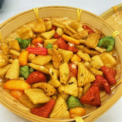 oem gepufte rijst knapperige cracker in bulksnack Chinese fabrikanten