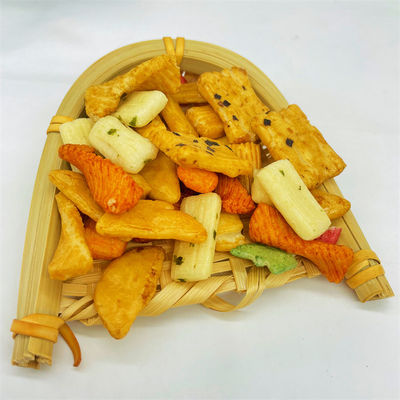 Goede prijs oem gepufte rijst knapperige cracker in bulksnack Chinese fabrikanten online