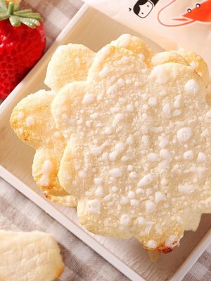 Geniet van Crispiness: Individueel Verpakte de Sneeuwvloksnacks van het Garnalenvlees