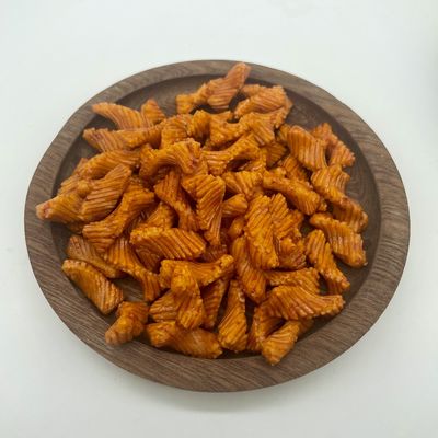 Goede prijs 5 kg pittige gerimpelde rijst crackers knapperig bruin smaak perfect snack online