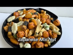 OEM Crackers van de Snacks de Japanse Stijl Gemengde Rijst met Zeewierbroodje Gezouten Erwten