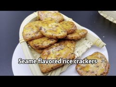 Knapperige het Zeewierkerrie Chili Black Pepper Flavor Snack Fried Rice Cracker van Rijstcrackers