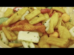 oem gepufte rijst knapperige cracker in bulksnack Chinese fabrikanten